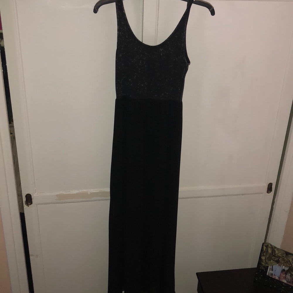 H&M Black maxi dress